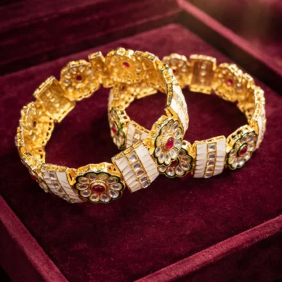 Elegant Gold-Plated Kada