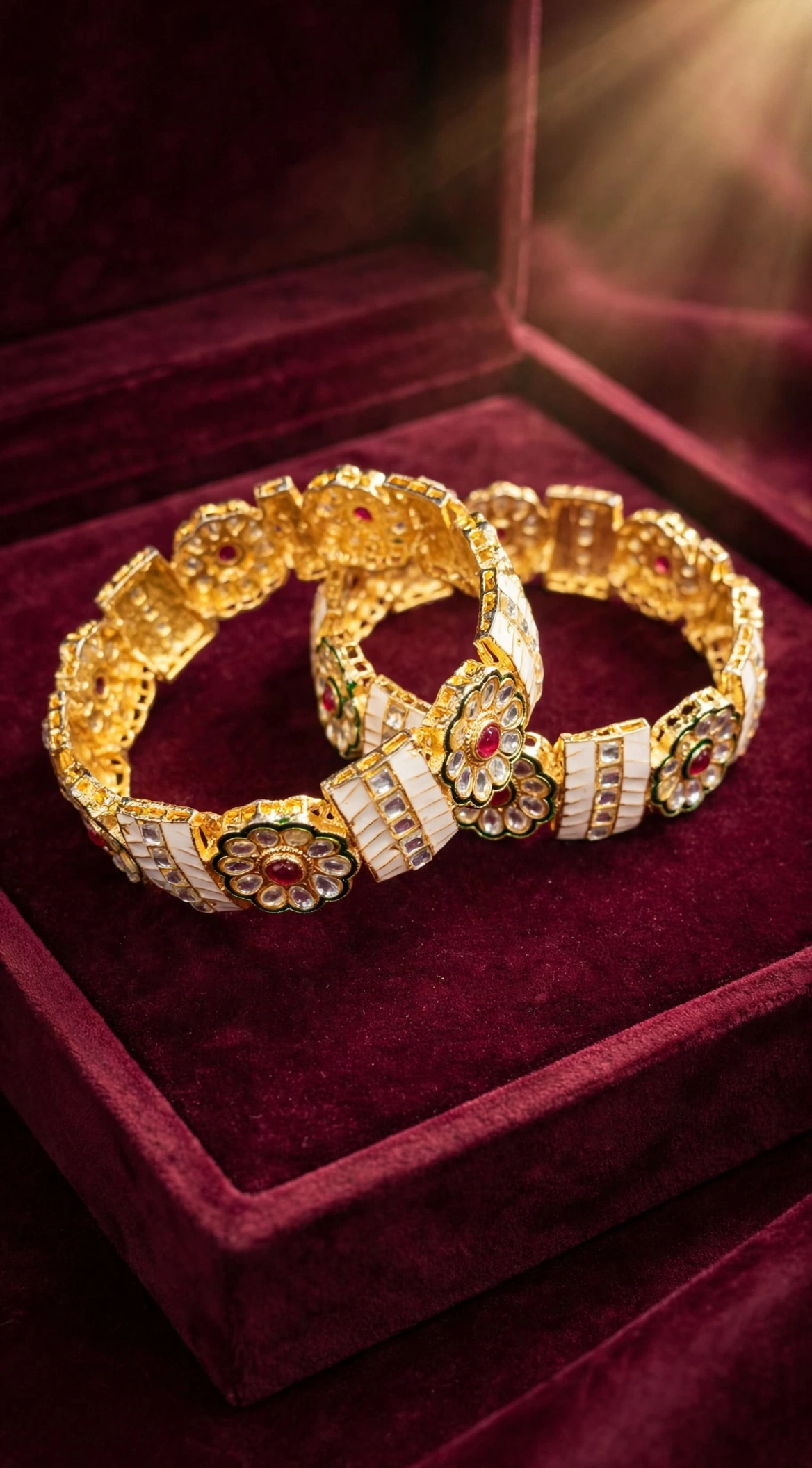 Elegant Gold-Plated Kada